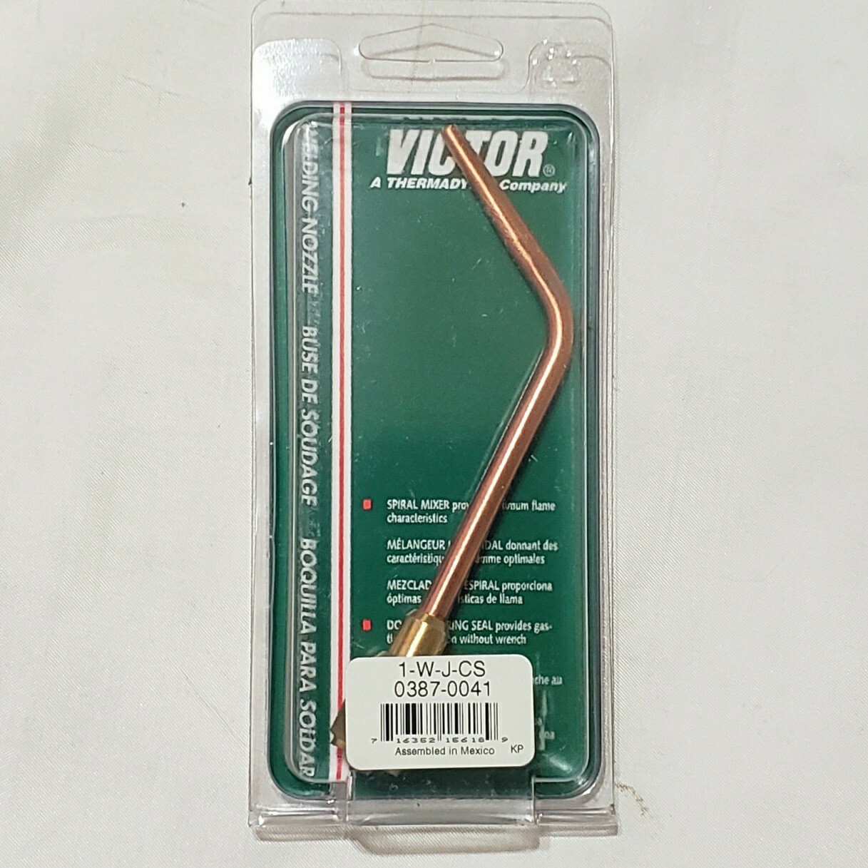 Victor 1-W-J Welding Brazing Torch Tip J28 J27 J100C SKH-7A 71 0387-0041
