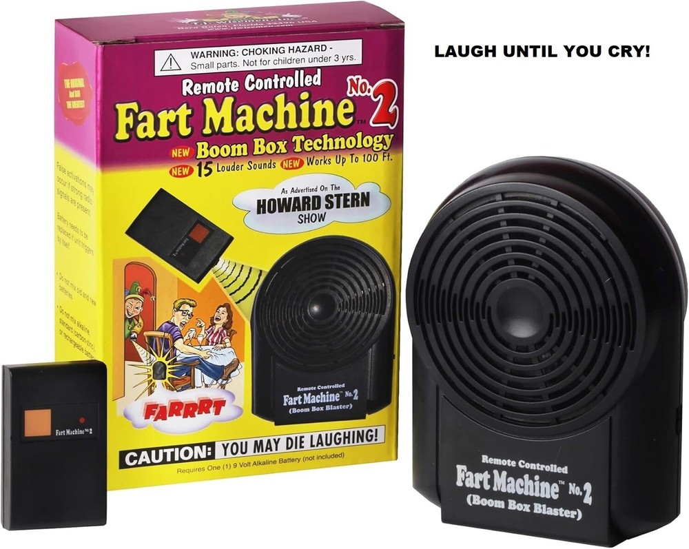 Fart Machine No. 2 Wireless Remote Controlled Newest Improved Model NEW in BOX