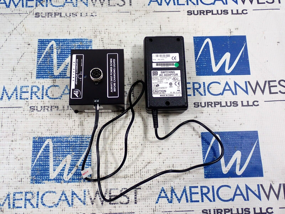 Advanced Illumination RL4260 Ringlight + CS100-IC Variable Current Controller