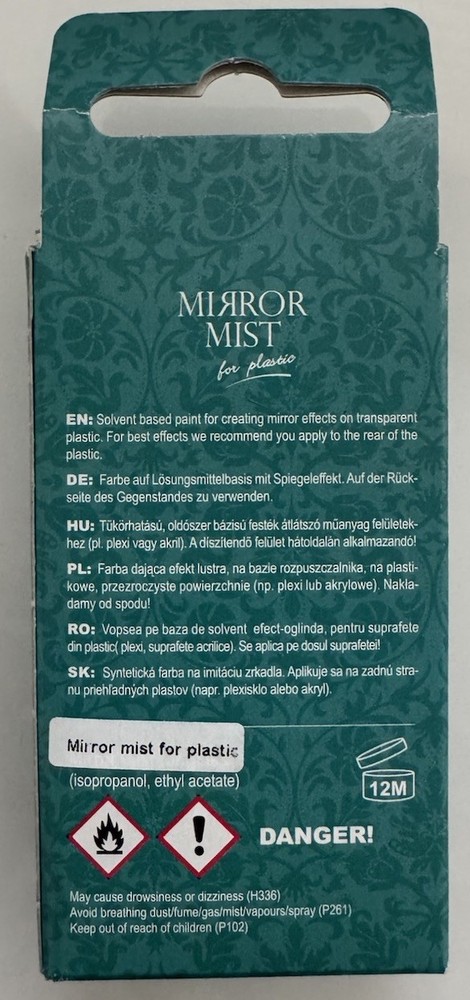 Pentart - Mirror Mist for Plastic - 10ml