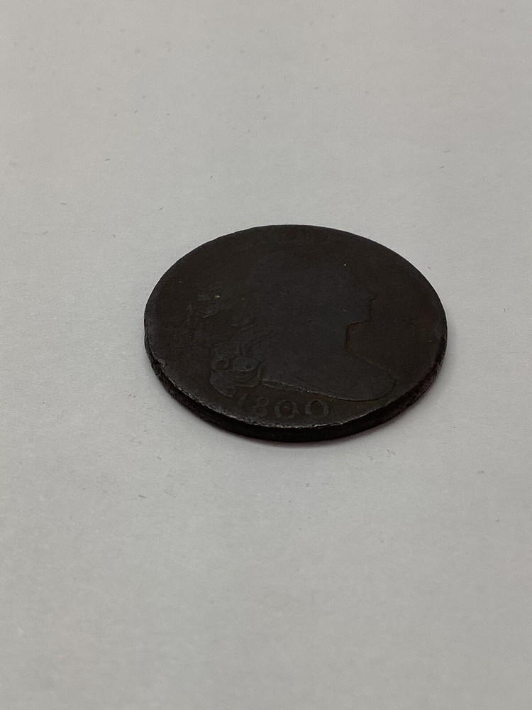 1800 Draped Bust Large Cent - Hairstyle 2
