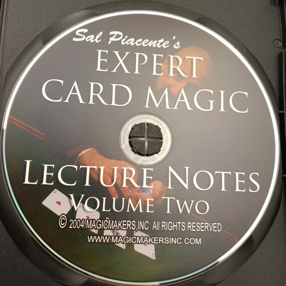 Sal Piacente's EXPERT CARD MAGIC VOLUME TWO