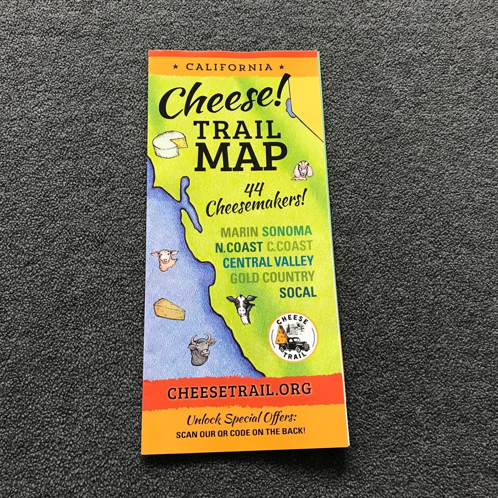 California Cheese Trail Map