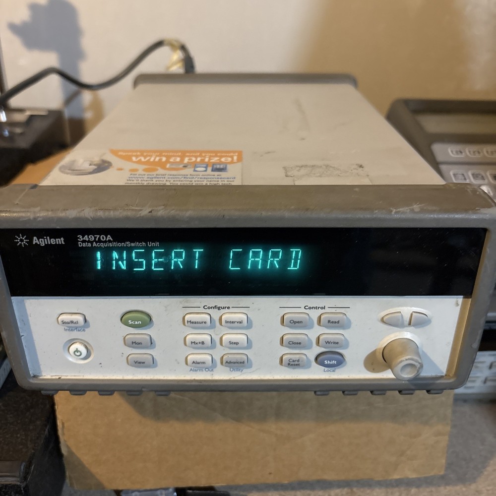 Agilent 34970A Data Acquisition/Data Logger Switch Unit