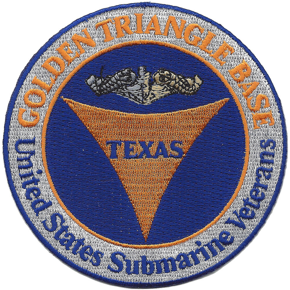 Submarine Golden Triangle Texas Base Patch