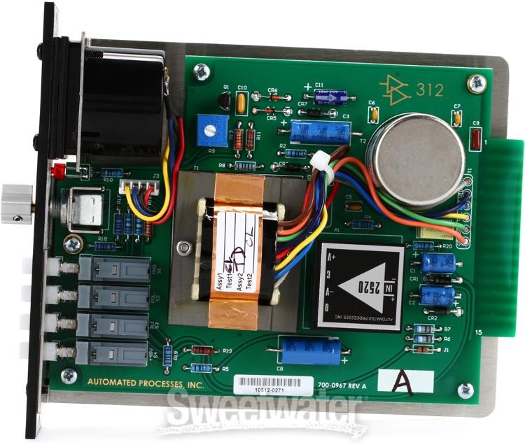 API 312 500 Series Microphone Preamp