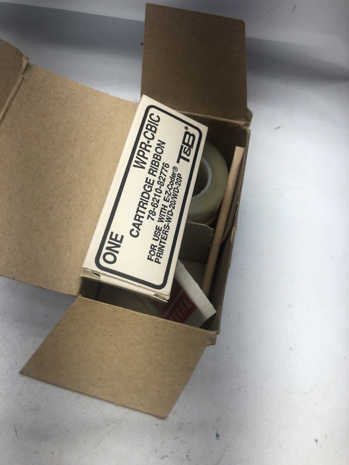 NEW WPR-125A E-Z-CODER WIRE MARKER ROLL FOR WD-20P OR WD-25P 500 COUNT ROLL