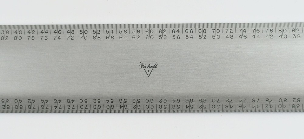 Pickett MUTH 1412 Engineering Aluminum Rule