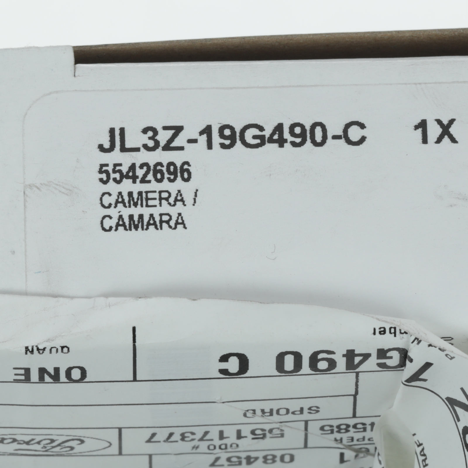 NEW OEM Ford 2018-2020 F-150 Rear Park Assist Camera Assembly JL3Z-19G490-C