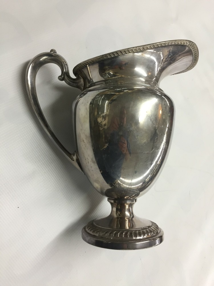 Antique Amston Fine Silver Plate Pitcher