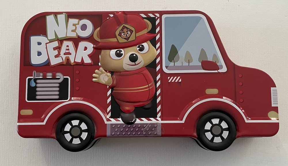 NEOBEAR Popup Pocket Vehicles 3D Cards Interactive Learning In Tin Case