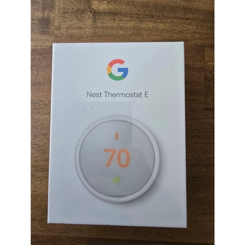 Nest Thermostat E Programmable Smart Thermostat - White Google