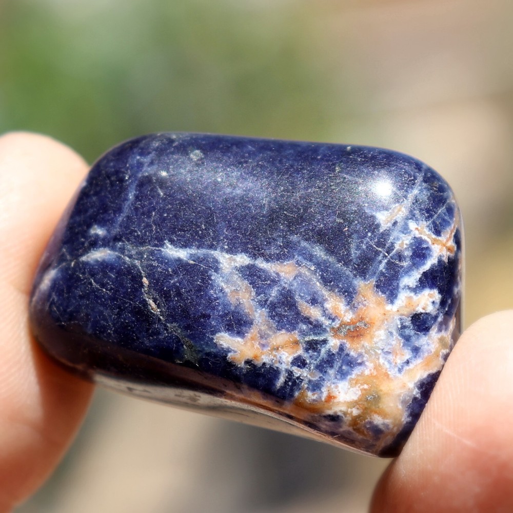 Polished Sunset Sodalite from Namibia (SOD811)