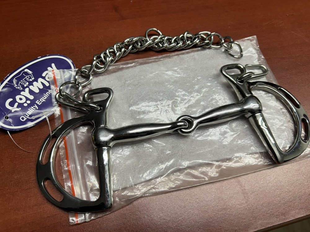New 5” Formay Kimberwick Snaffle Bit