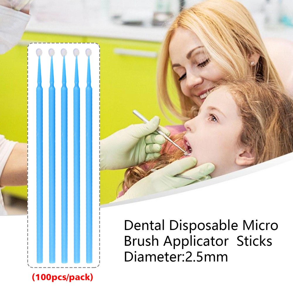 Dental Micro Applicator Brush Microbrush Tips Regular/Fine/Ultrafine MD