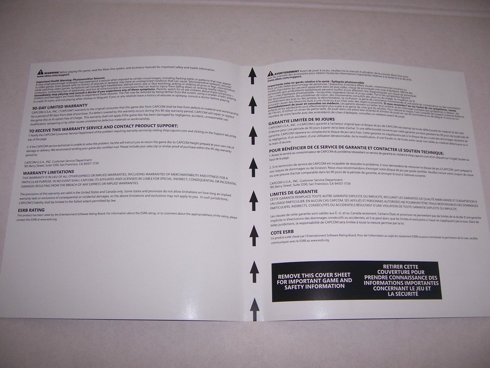 Original Replacement Case Box Xbox One XB1 Monster Hunter World *NO GAME*