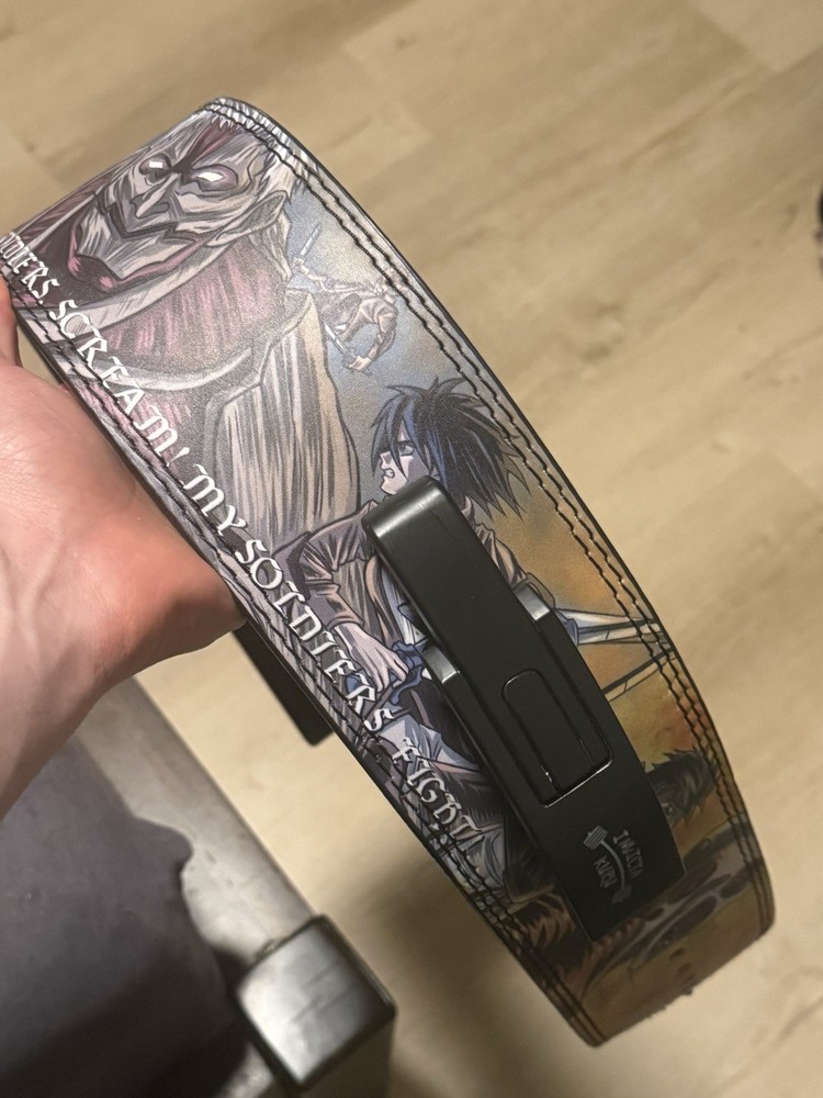 Attack On Titan Gym Lever Belt