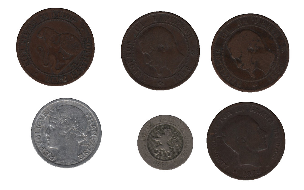 World Coins Bulk Lot – Small Mixed Collection ×12