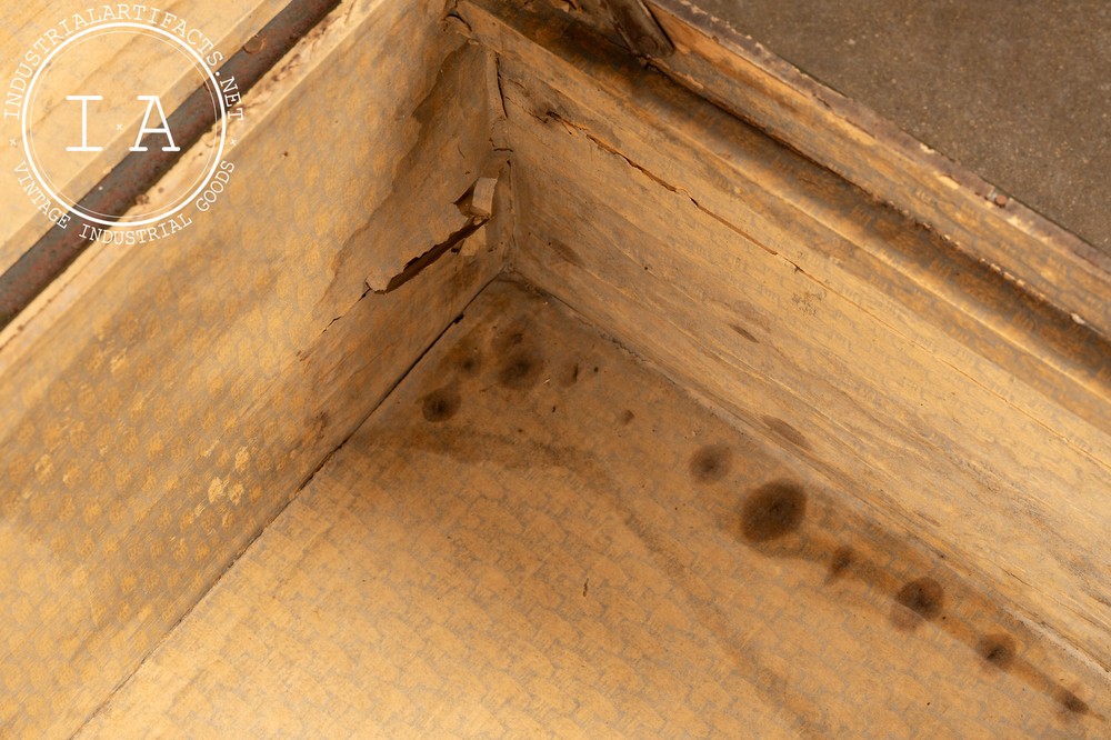 Small Vintage Steamer Trunk