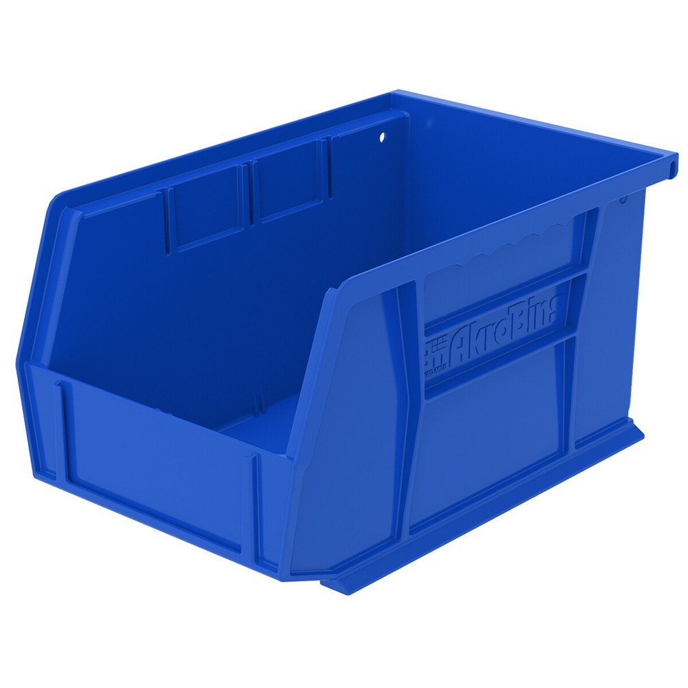 (12 Pack) 30237 AkroBins 9-1/2" x 6" x 5" Plastic Stackable Storage Container