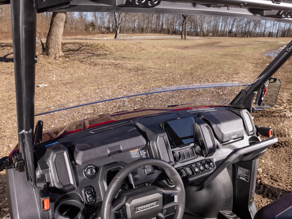 SuperATV Half Windshield for CFMoto UForce U10 Pro/2025+