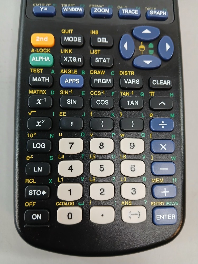 Texas Instruments TI-83 Plus Graphing Calculator With Cover Working