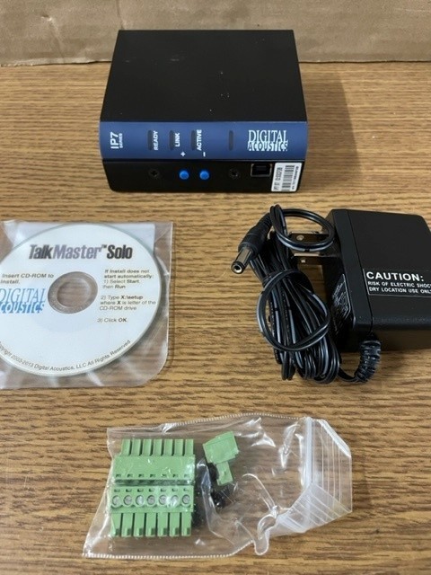 90-0007-01 DIGITAL ACOUSTICS IP7-STX INTERFACE