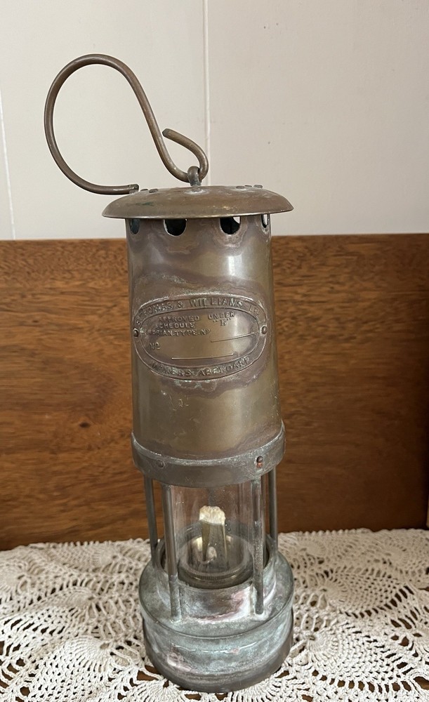 Vintage E.Thomas & Williams LTD Cambrian Miners Lantern