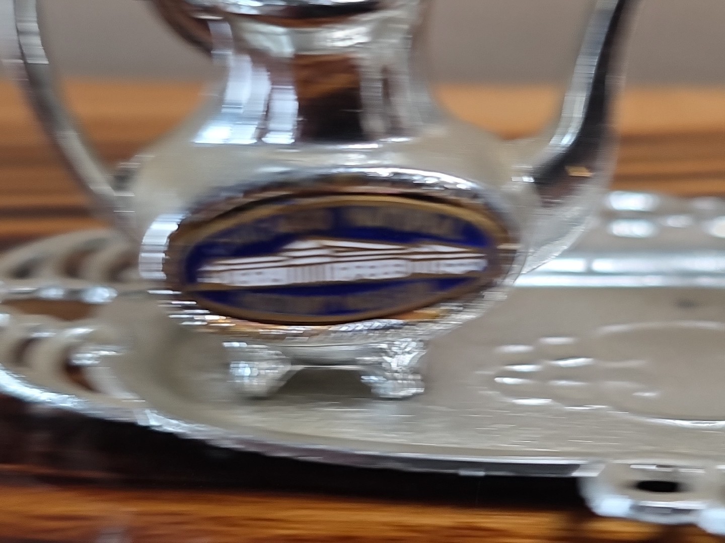 Vintage 1960s-70s Salt & Pepper Shakers Tea Set w/Tray Chicago Natural History