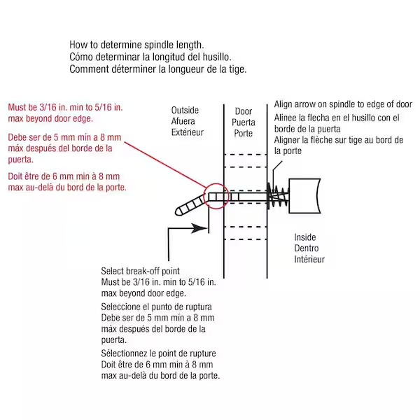 Push Button Screen Storm Door Latch Handle Set Night Lock Lever Metal Door Black