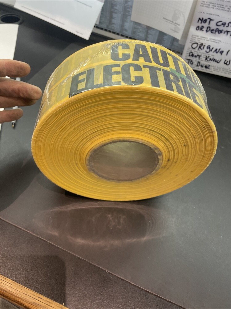 1000 Ft Roll. Underground Electrical Caution Tape