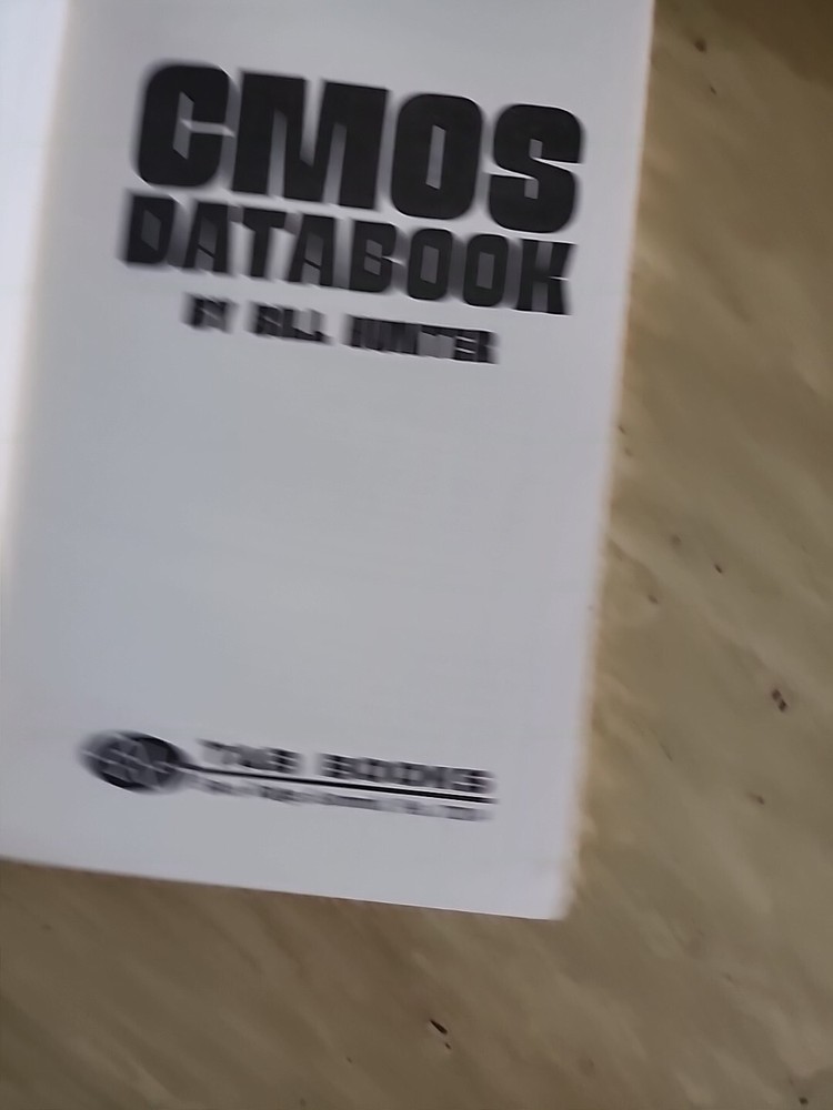 CMOS DATABOOK Bill Hunter 1978 Softcover 280 pages