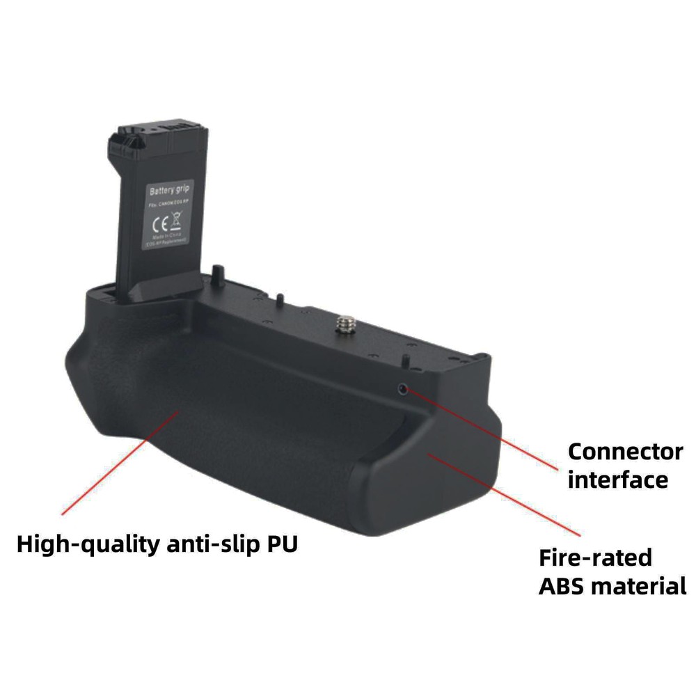 Vertical Power Battery Handle Grip Replacement For Canon EOS RP Camera
