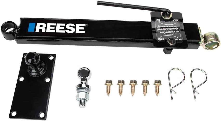 Towing Weight Distribution Hitch Camper Trailer Sway Control Left or Right-Mount