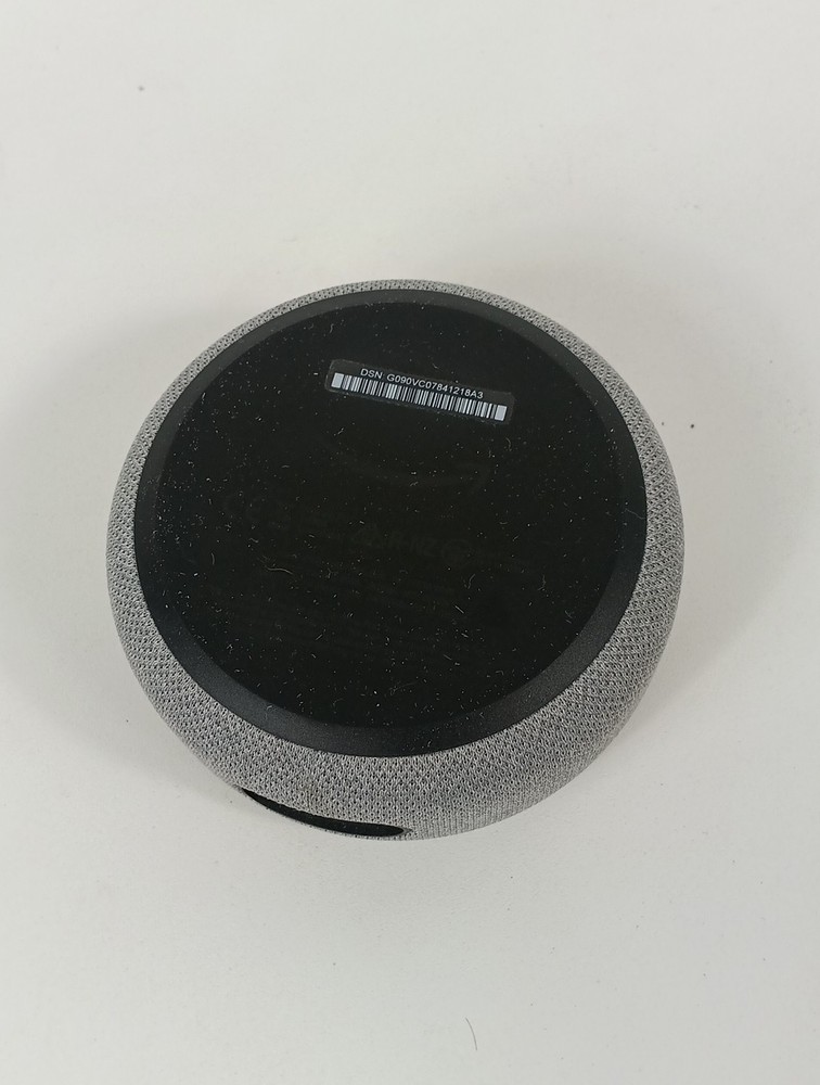 Reset Amazon Echo Dot 3rd Generation D9N29T Smart Speaker Black Gray NO PWR CORD