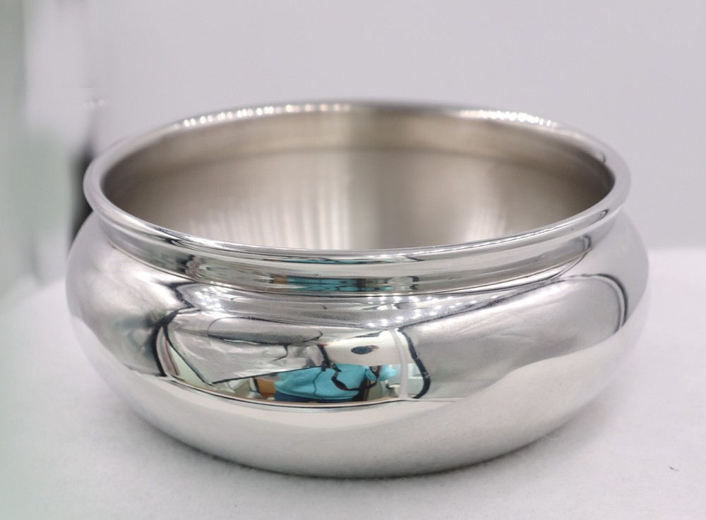 Danforth Shirley Polished Silver Wine Bottle Coaster Gift ~ Great Condition