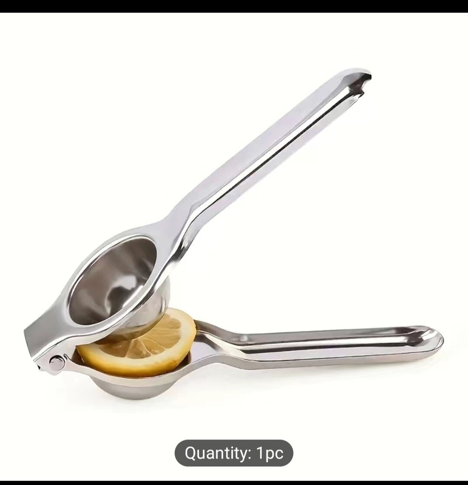 stainless steel lemon squeezer