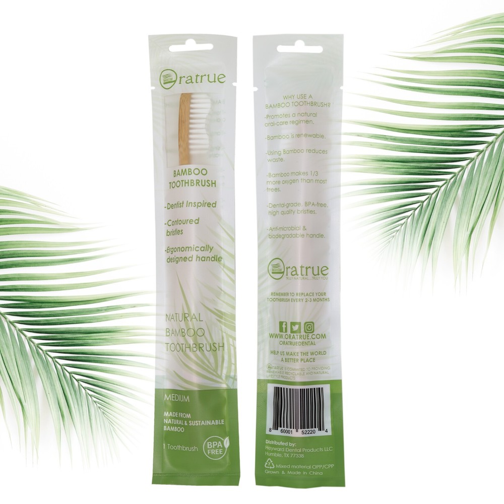 Bamboo Holder And FREE Toothbrush