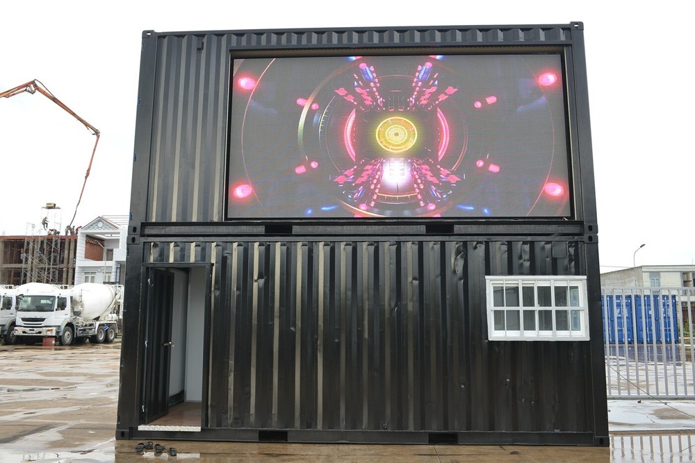 Video Screen Shipping Container