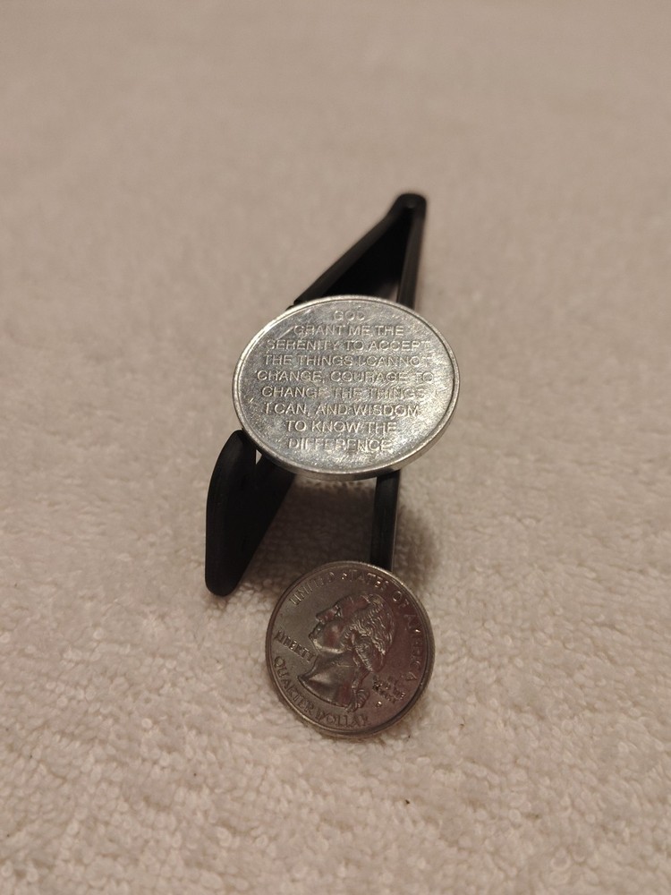 CODA ~ Welcome Aluminum Token ~ Co-Dependent Anonymous Token ~ Used