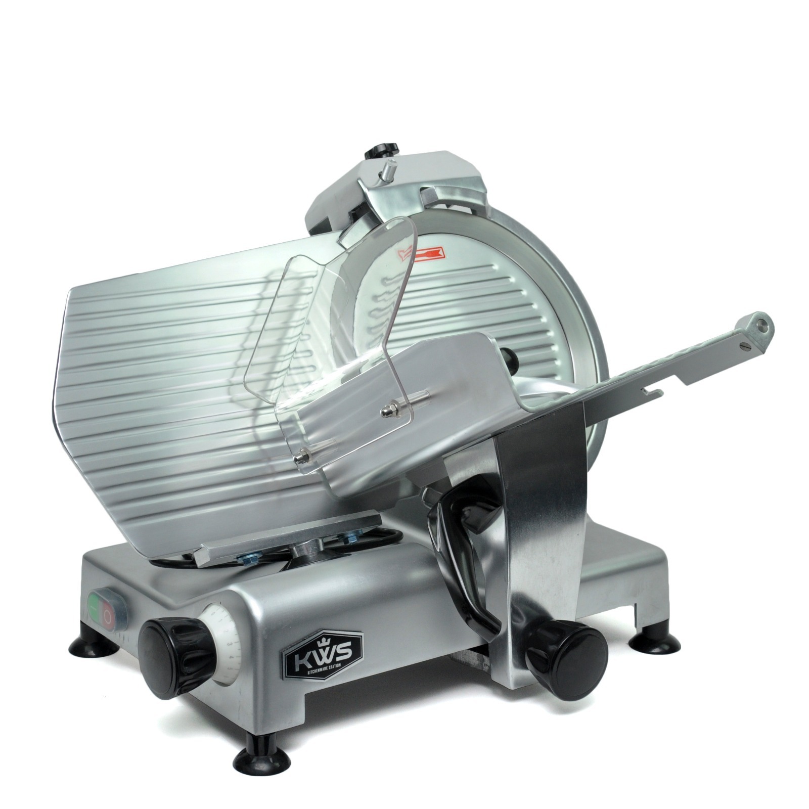 KWS Premium Commercial 420W Electric Meat Slicer 12" Frozen meat Deli slicer