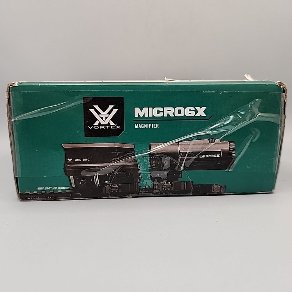 NEW Vortex Micro6X Magnifier with Quick Release Flip Mount V6XM