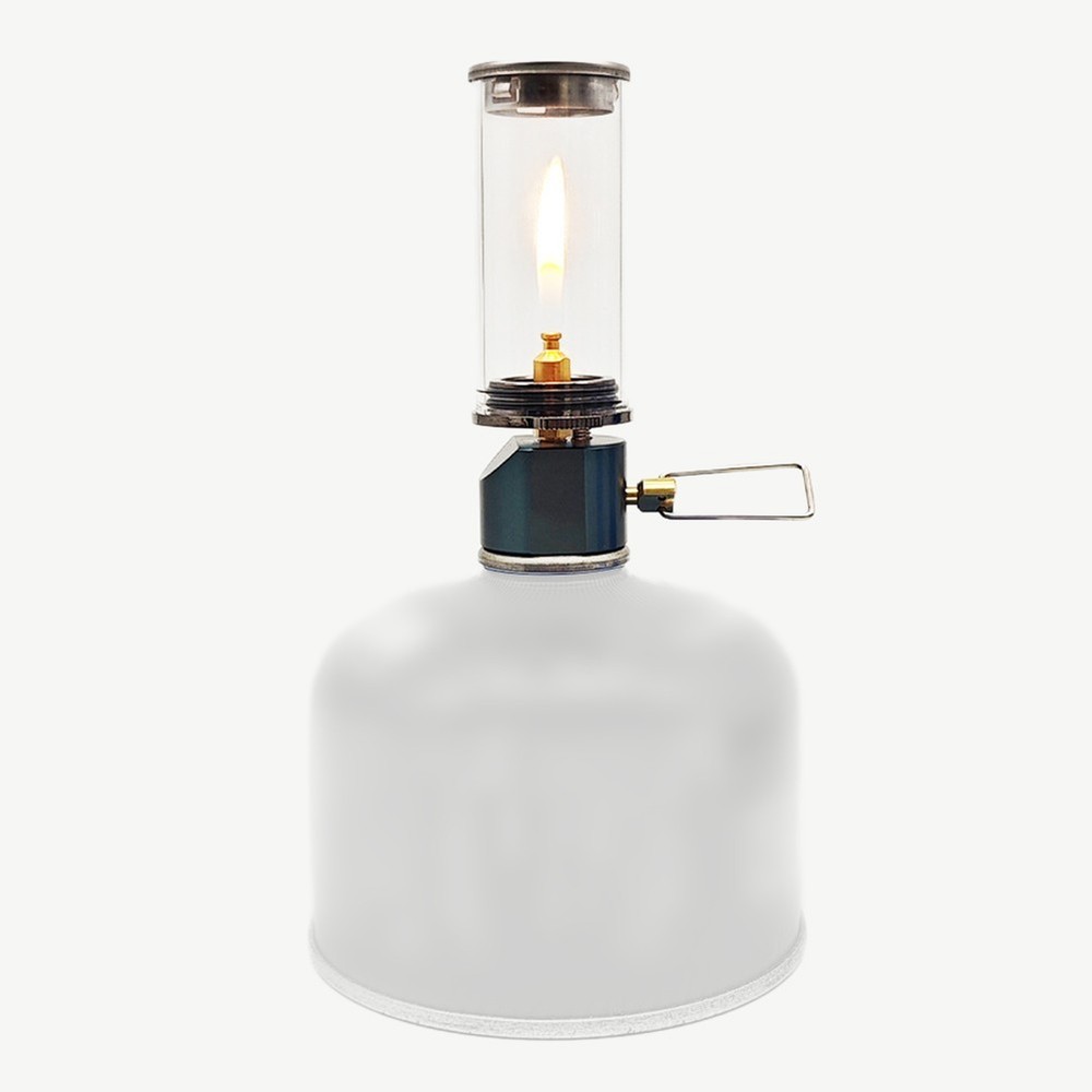 Efficient Camping Gas Lantern with Both Butane and Propane Compatibility