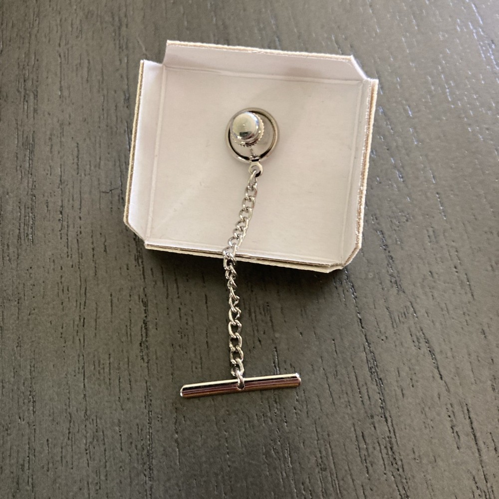 Chaps Tie Tack NIB Black