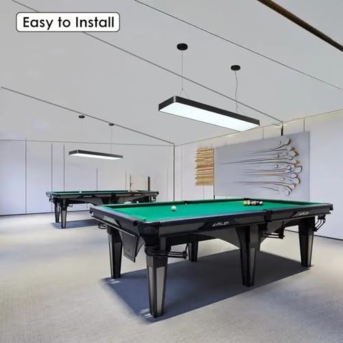 LED Billiard & Pool Table Light Hanging Light Over Pool Table for for 7'-8'