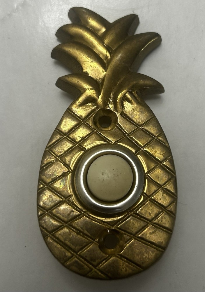 Brass Pineapple Doorbell
