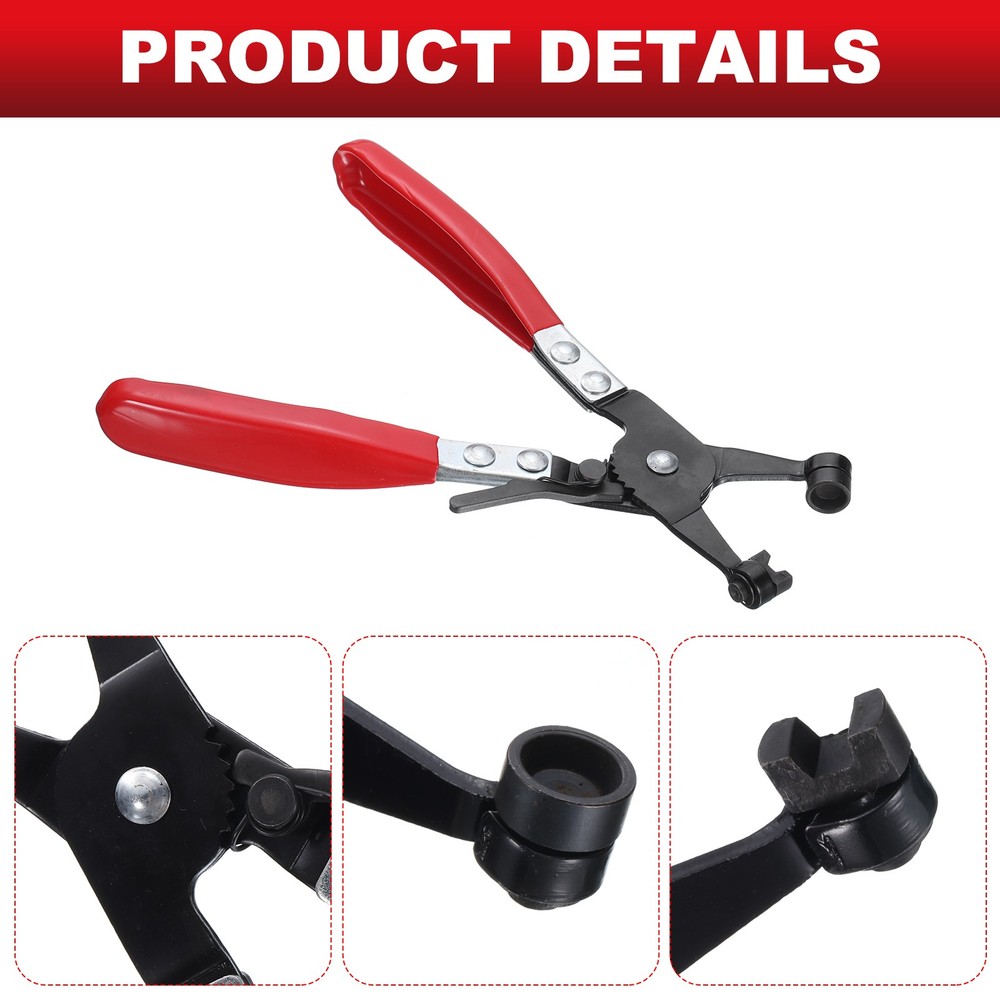 3pcs Hose Clamp Pliers Spring Clips Include Different Hose Clamp Tools