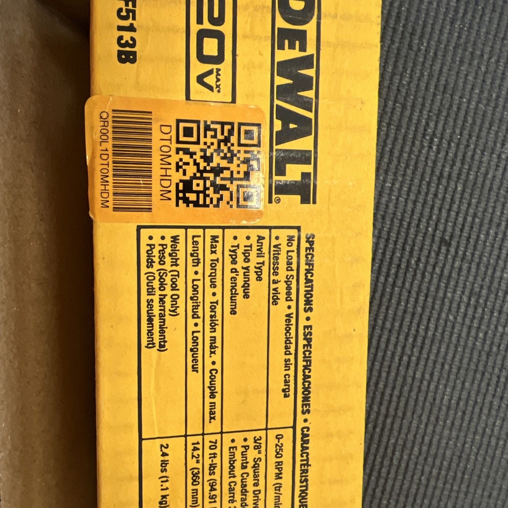 DCF513B DEWALT RATCHET