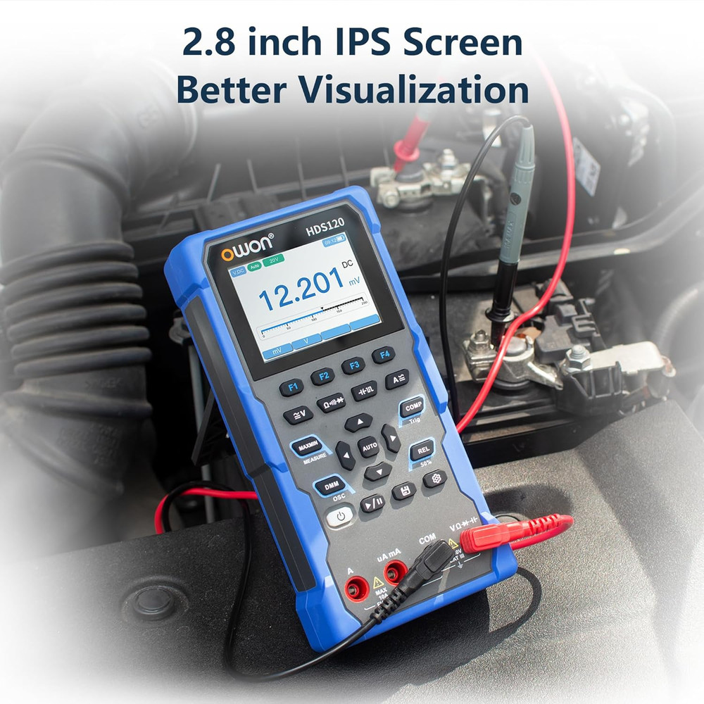 Oscilloscope Multimeter 2 in 1 Function 1Mhz Bandwidth Oscillograph with Digital