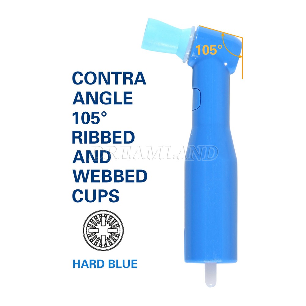 Dental Disposable Prophy Angles Regular Cups 105° Latex Free 500's